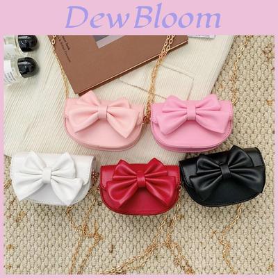 Cute Butterfly Bow Small Crossbody Bag For Kids Girls Boys Pu Material With Stylish Design For Daily Use