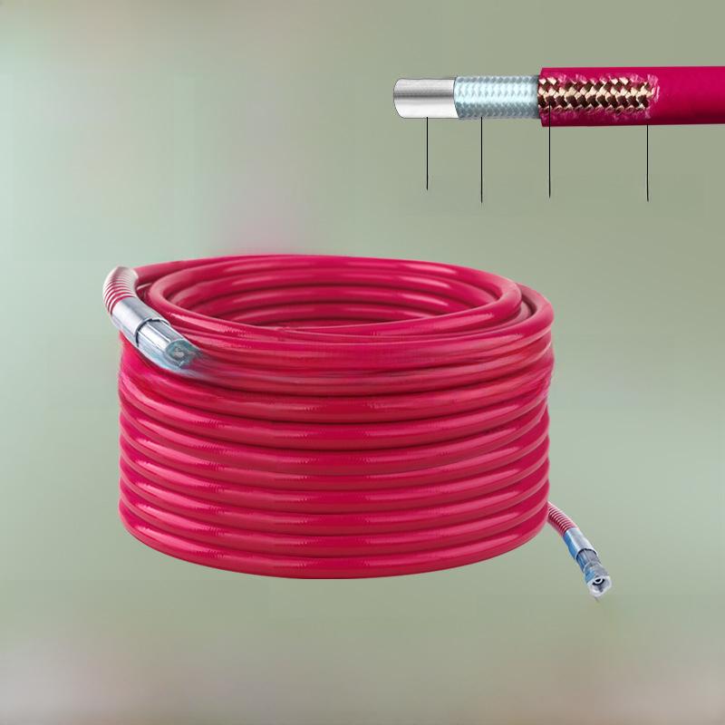 Hochdruck-Latex-Farbspritzschlauch – Nylondraht für Airless-Spritzgeräte