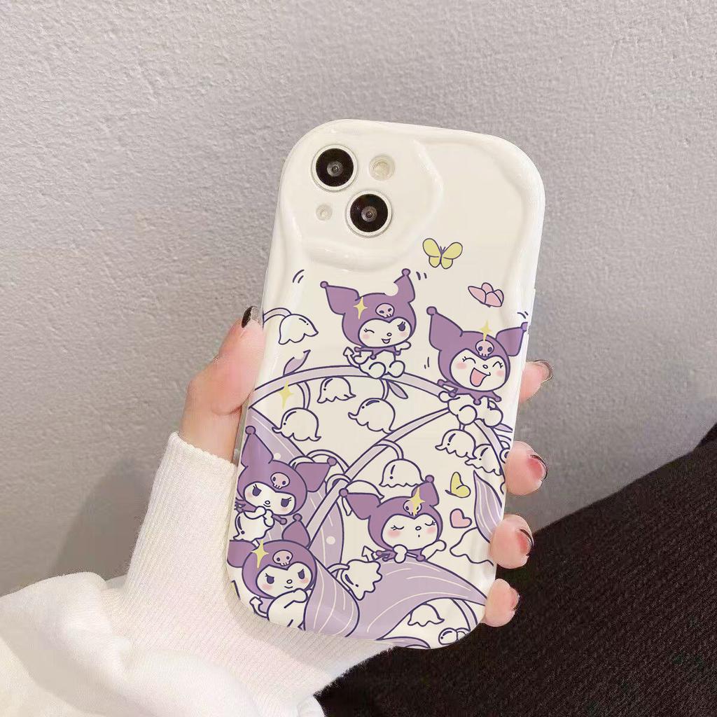 Cartoon Kuromi Cinnamoroll Phone Case For Motorola MOTO Edge 50 Fusion Ultra Pro G84 G75 G60 G53 G52 G35 G05 G34 G22 5G Casing