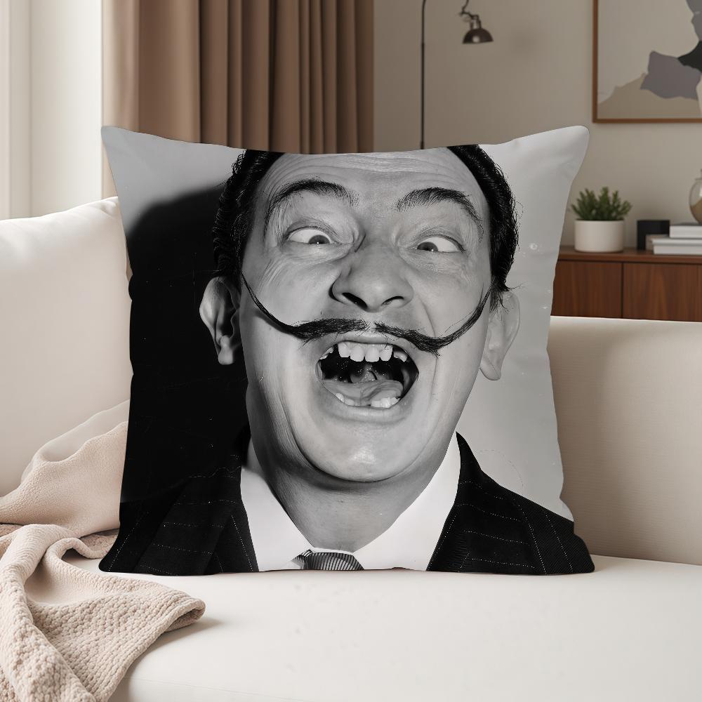 Pop Art Salvador Dali Towel Pillow Case Suitable For Bedrooms Living Rooms Cars Home Decoration