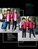 Spring & Autumn School Uniform Sports Set - Long Sleeve, Custom Logo for Primary & Secondary Students
