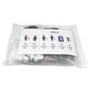 100 Pcs Car Retainer Clips Kit With Fastener Remover And Pry Tools For Auto Door Bumper Trim Repair