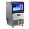 Kommerzielle Eismaschine, 41 kg/24h mit 6 kg Speicherkapazität, Arbeitsplatte/Freistehend/Unterbau, Eismaschine aus Edelstahl mit LED-Anzeige