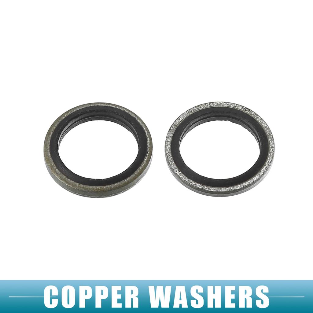 A ABSOPRO Bolt Brake Line Fitting Adapter for Car 1.38" Length M14x1.25 Brake Line