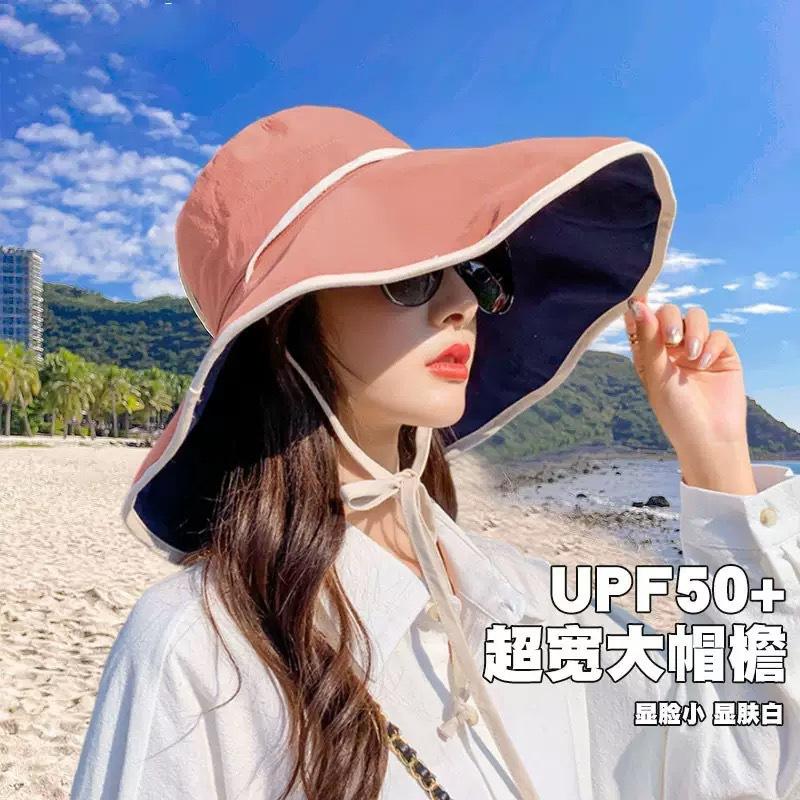 

1pc Polka Dot Ribbonbucket Hat for Women,Large Wide Brim Summer Sun Hat Breathable Sunscreen Visor Cap for Beach Sun Tralve One Size помаранчевий
