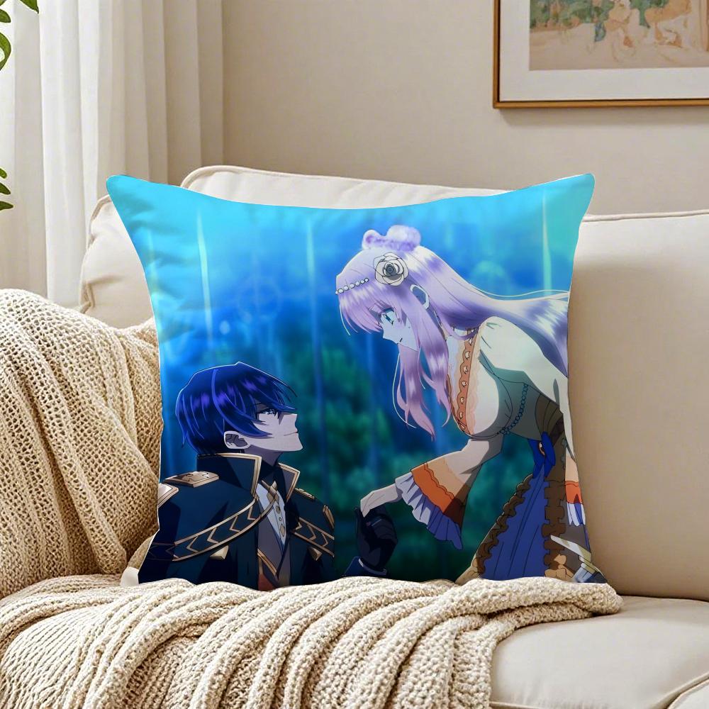 

Isekai Romantic Light Novel Comic 7th TTime Loop Cushion Cover Pillowcase Antidustmite living Room Sofa Decor Cushion Room 30X30cm