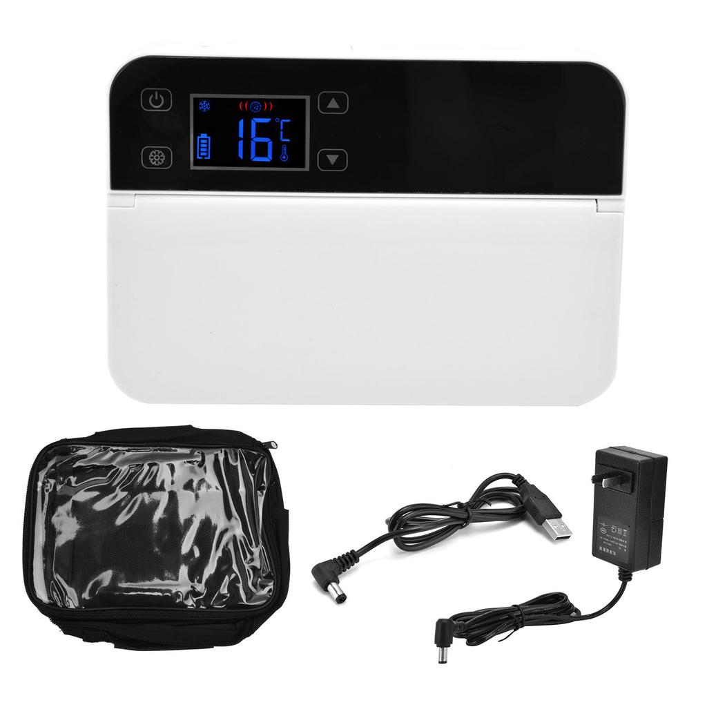 LED Digital Display Insulin Refrigerator Portable Interferon Constant Temperature Refrigerator for
