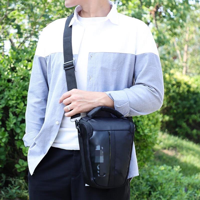 Fly-Leaf Triangular DSLR Camera Shoulder Bag