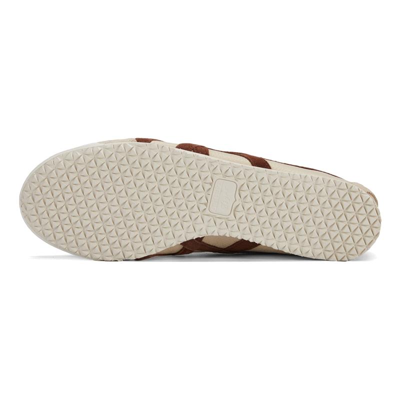 ONITSUKA TIGER Meksyk 66 Vintage Kremowy Burgundowy Unisex Sneakersy 1183B391-251
