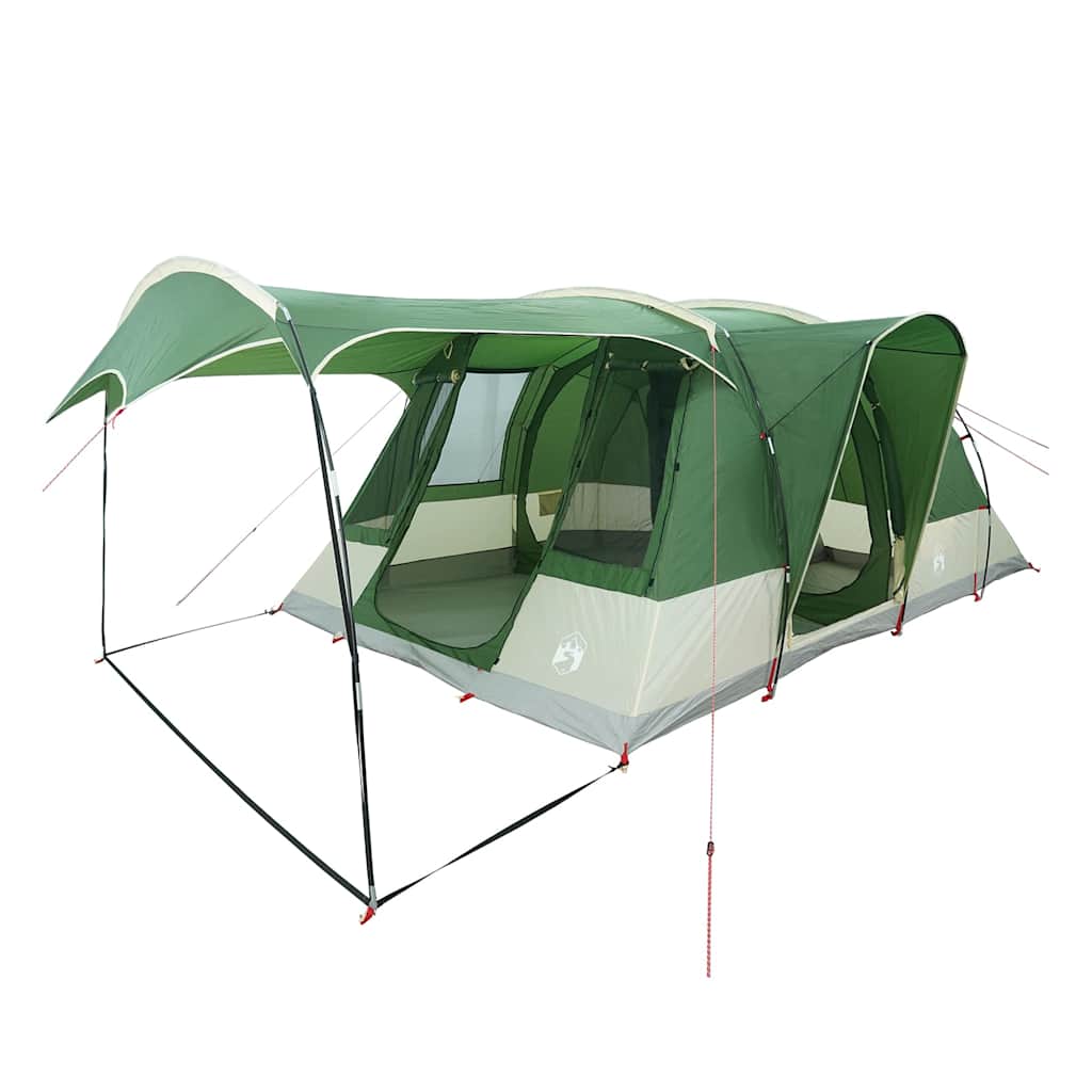 Vidaxl Tourist Tent, 5-Person, Tunnel, Green, Waterproof