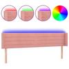 VidaXL LED Headboard Bedroom Furniture Double Bed Accessory Head of Bed Frame Interior Pink 3123435