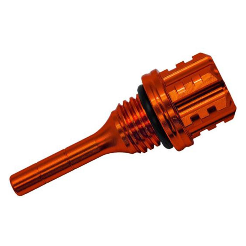 Motorcycle CNC Aluminum Alloy Hexagon Oil Dipstick for Style and Performance