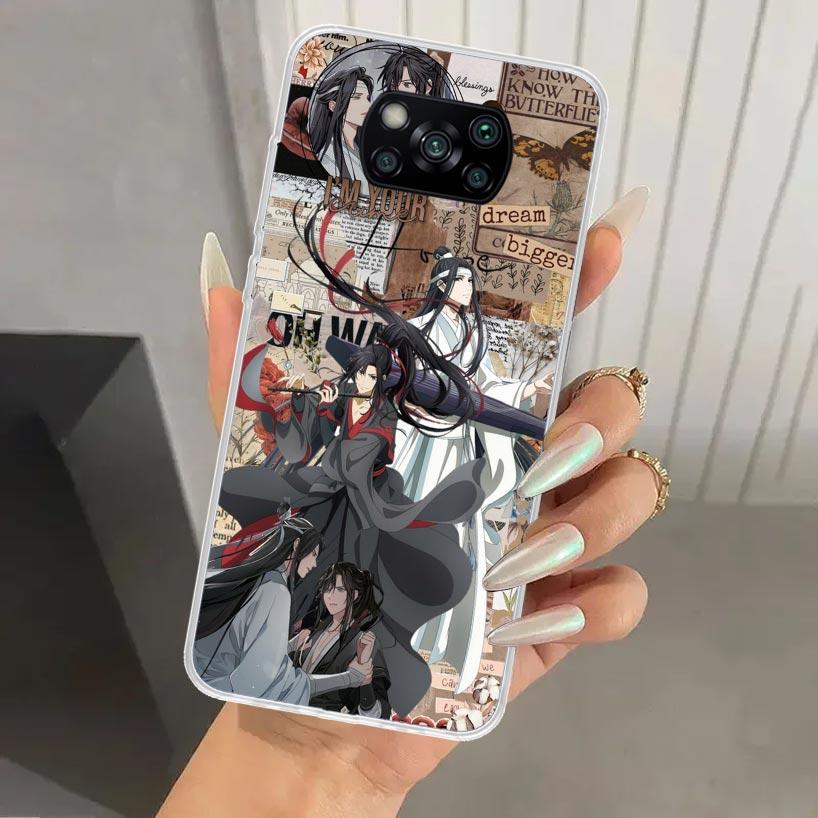 

Аниме Мо Дао Цзу Ши Чехол для телефона для Xiaomi Poco X5 X6 X7 Pro F7 Ultra M7 Redmi 15 15C 13 13C 12 12C 10 10A 10C 9 9A 9C 9T Корпус P Redmi 9