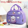 Kids Lunch Bag With Material And Big Storage For School Featuring Fun Cartoon Style