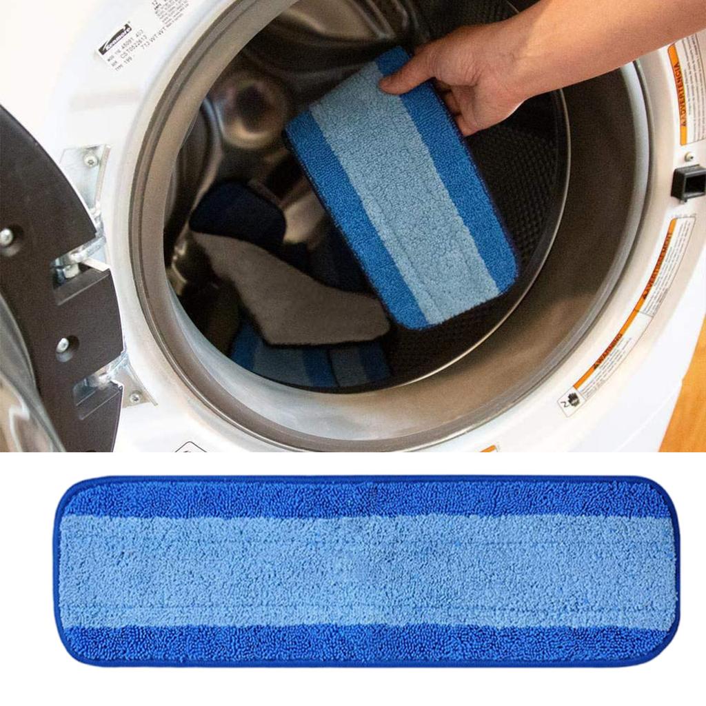3Pcs Microfiber Mop Pads for Bona Mop 18 Inch Refillable Washable and Reusable Floor Cleaning Pads