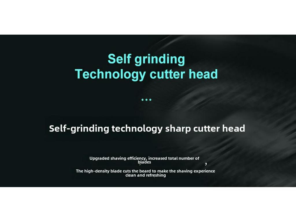 מכונת גילוח חשמלית קומפקטית לגברים - ניתנת לשטיפה מלאה, סופר נקייה, ניידת לנסיעות