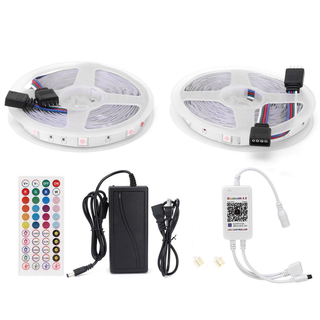 5050SMD LED Strip Lights 12V RGB Bluetooth Decorative Lamp Home Car Party Decoration