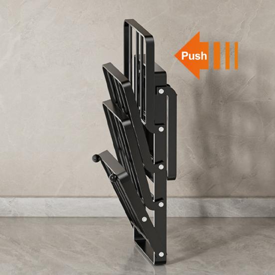 Wall Mount Kitchen Storage Rack Pot Pan Organizer Strong Load-bearing Multi-layer