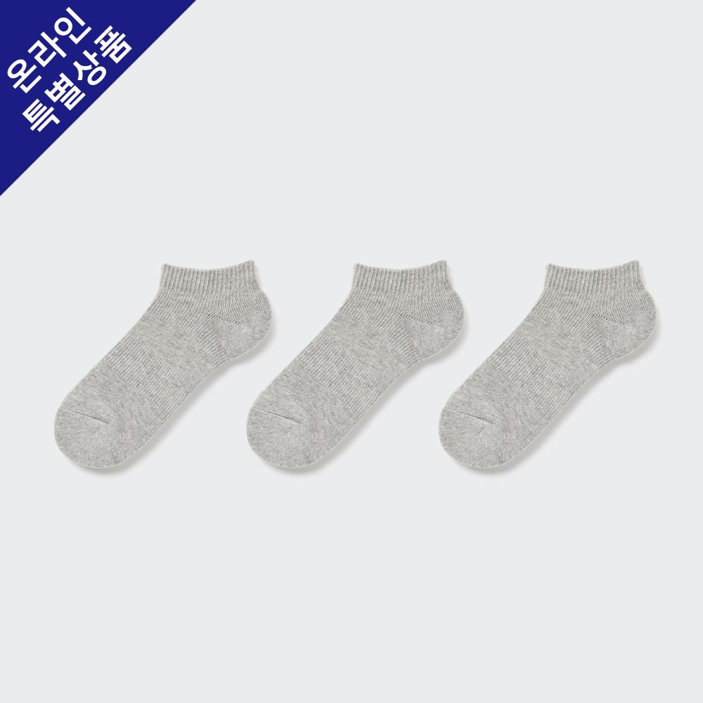 

Короткие носки UNIQLO KIDS 3P однотонные