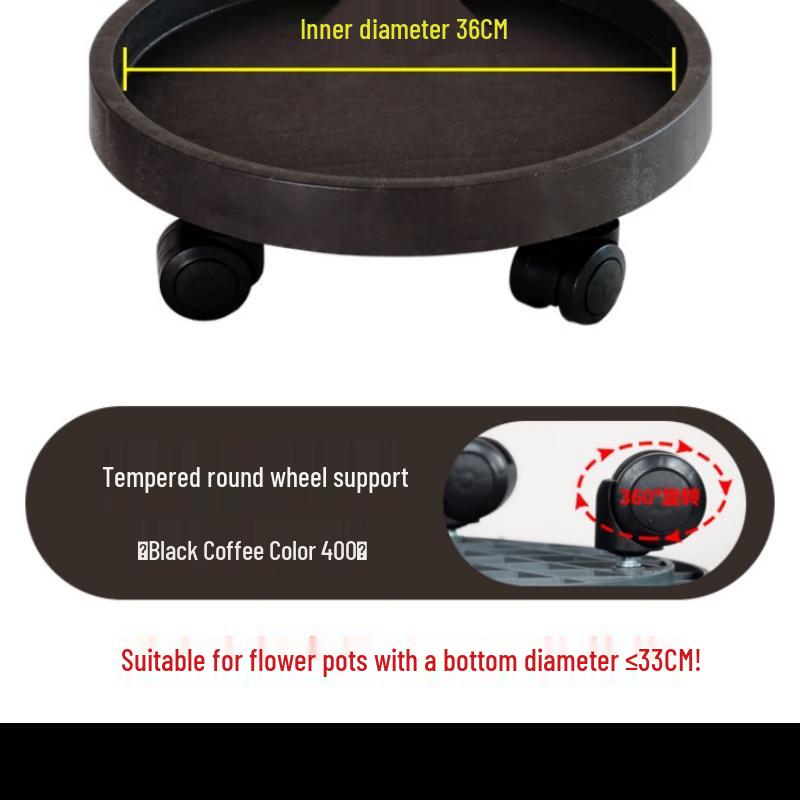 

Heavy-Duty Rolling Plant Caddy