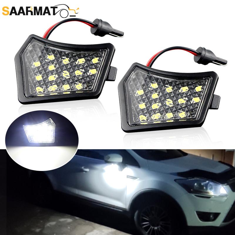 

2pcs LED Puddle Light Under Side Mirror Lamp for Jaguar XJ XF XK/XKR XE for Volvo V40 V50 C30 C70 S40 S60 S80 V50 V70 XC70 XC90