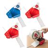 2 Inch Wide Red Packing Tape with Dispenser Heavy Duty Shipping Tape for Packaging Large Commercial Grade Grade Packing Tool