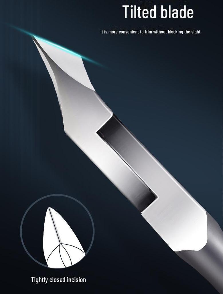 Stainless Steel Hawkbill Pliers for Ingrown Nails Pedicure Manicure - Special Tools for Dead Skin Removal and Nail Care.