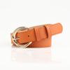 Women'S Belt Fashion Alloy Belt Simple Personalized Decorative Dress Jeans Belt