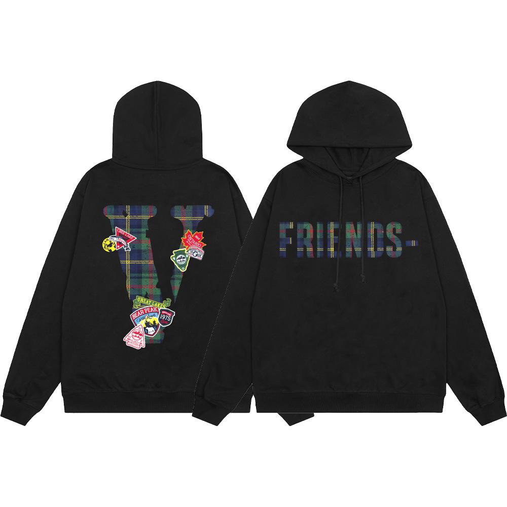 VLONE Jerry Kirschblütenblatt-Print Hoodie - Trendiges High Street Herbst/Winter Sweatshirt