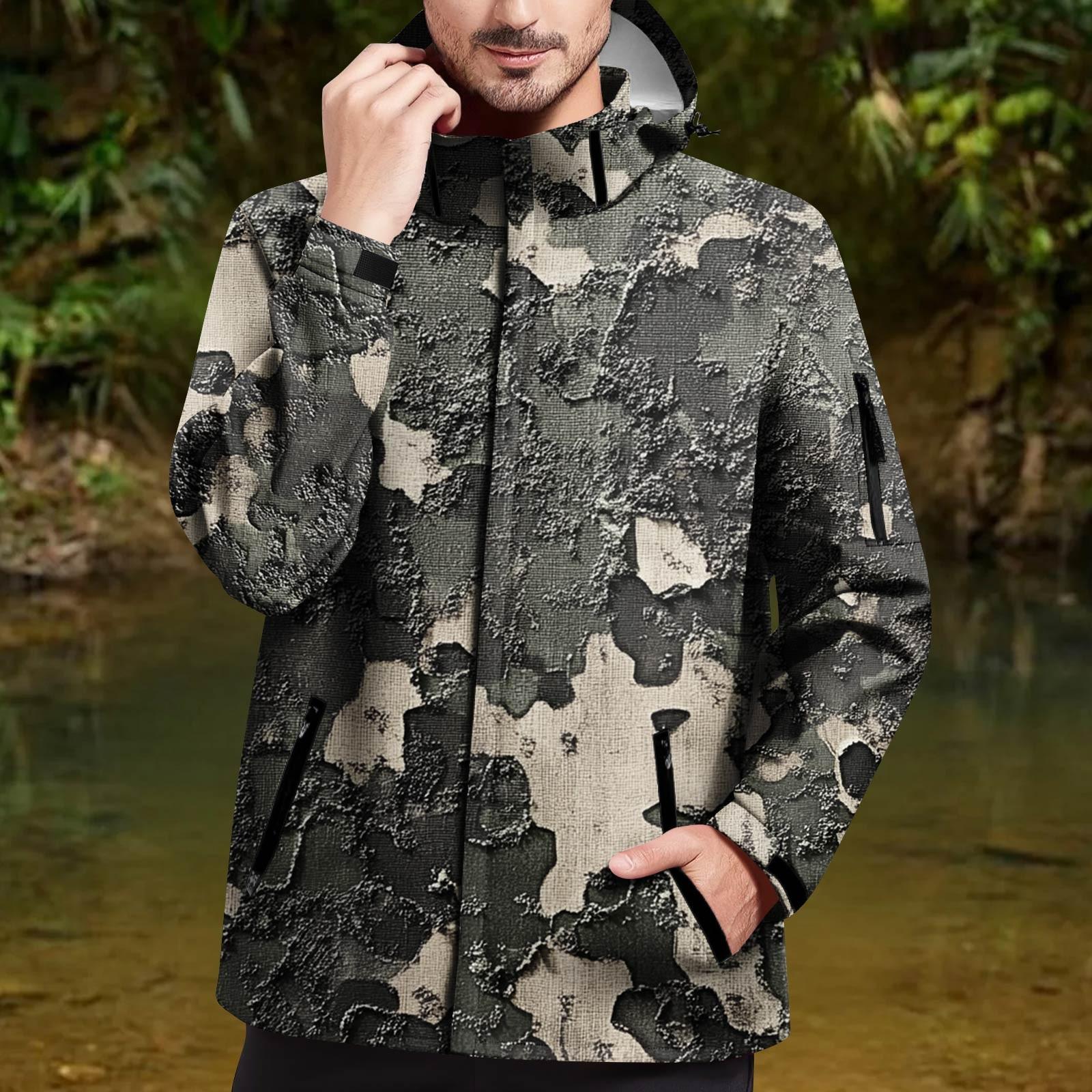 

Мужская водонепроницаемая ветровка, легкий дождевик с капюшоном для повседневной носки XXXL