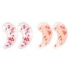 2Pcs Strawberry Gel Eye Ice Pack Puffy Eyes Dark Circles Redness Eye Strain Relief Cold Hot Compress Eye Pad Reusable Under-eye Cooling Patch