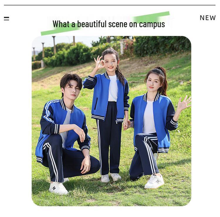 Academy Style Junior High School Uniforms: Autumn Jacket & Spring Sports Set