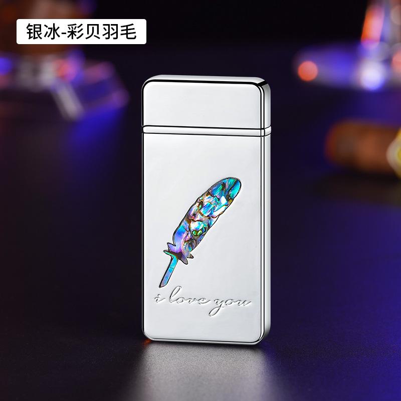 Windproof Red Flame Design Highly Creative Aesthetically Pleasing Lighter Sturdy Durable with High-quality Cigarette Accessories
