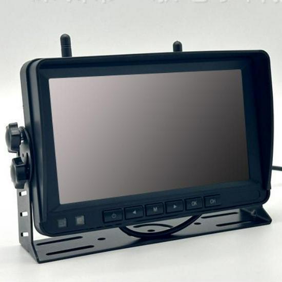 7" Solar-Powered Wireless Magnetic HD Reversing Camera Display for RVs