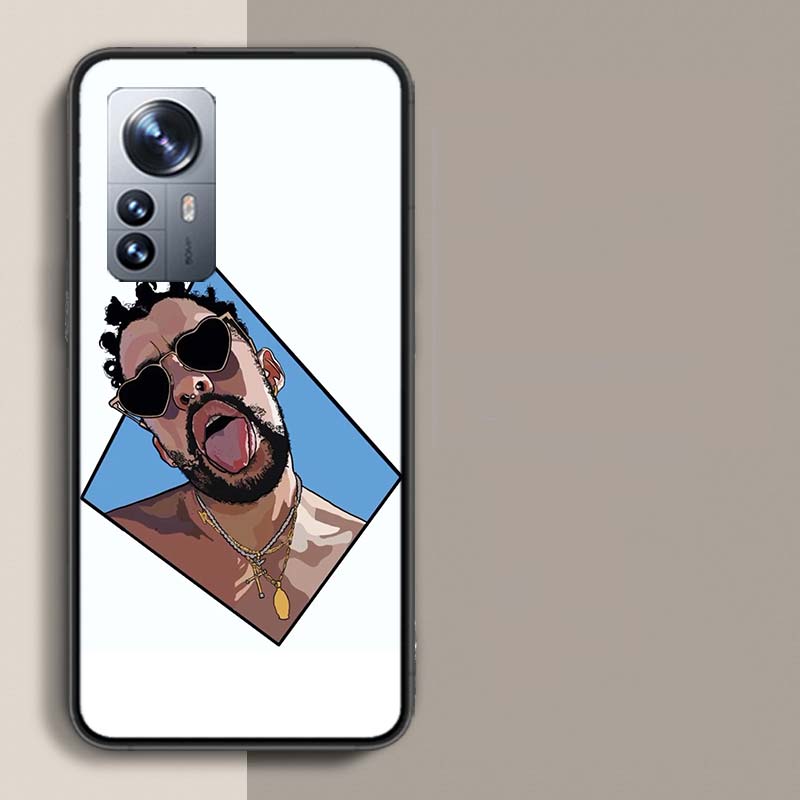 B-Bad B-Bunny Phone Case For Redmi Note 13 Pro Plus 14 Pro+ 12S 12 11S 11T 11E 11 10S 10 9S 9 Xiaomi Capa TPU