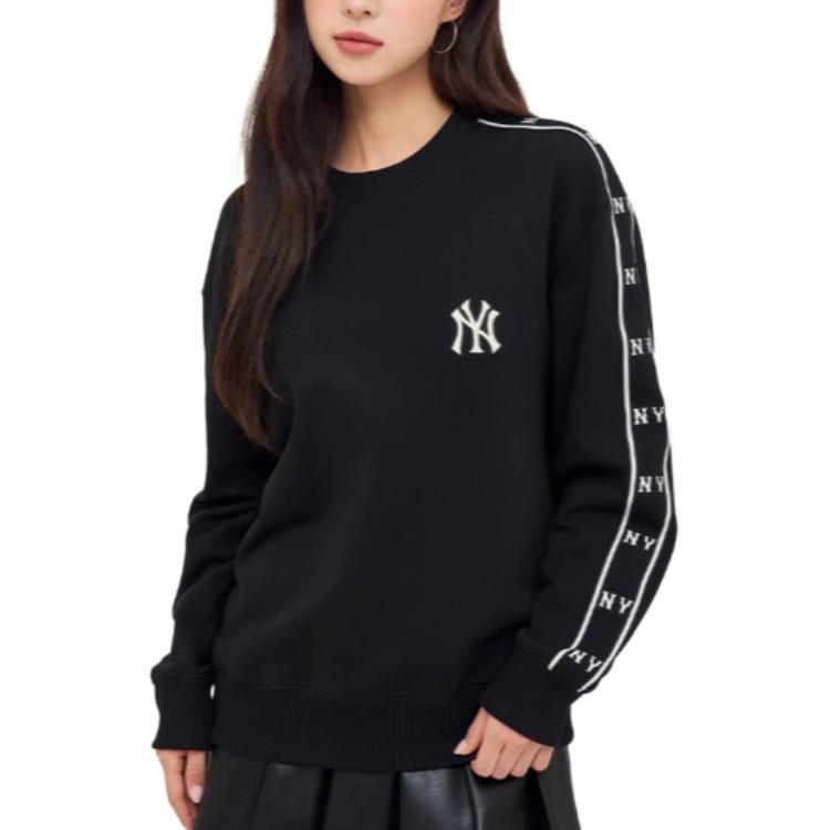 MLB New York Yankees Sweatshirt Unisex Black 3AMTM0644-50BKS