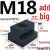 Hardened T-Type Trapezoidal Slider Nut 10.9 Grade with Pressure Plate for Guide Rail