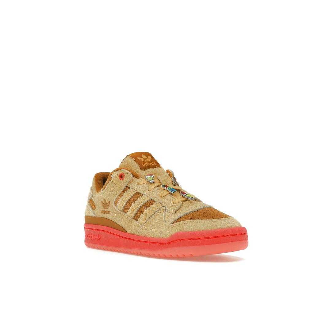 Dr. Seuss x adidas Forum Low J Max Kids Sneakers Tan Oat Bright-Red IG7066