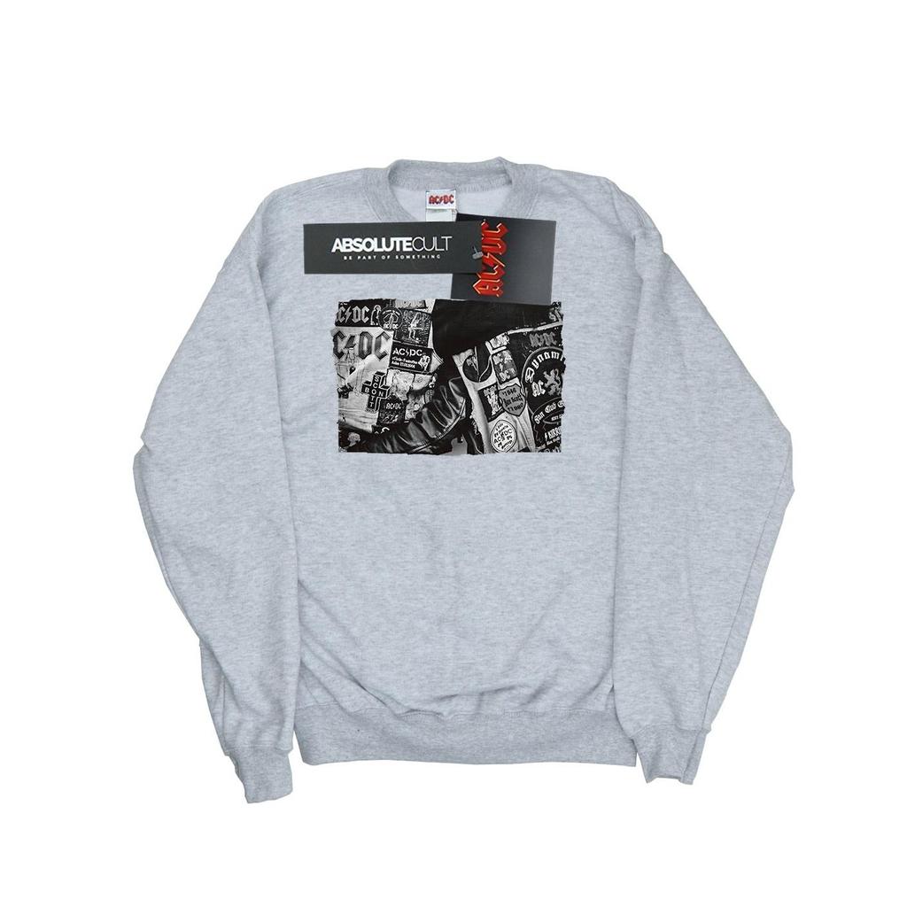 AC/DC Mens Badges And Posters Collection Sweatshirt