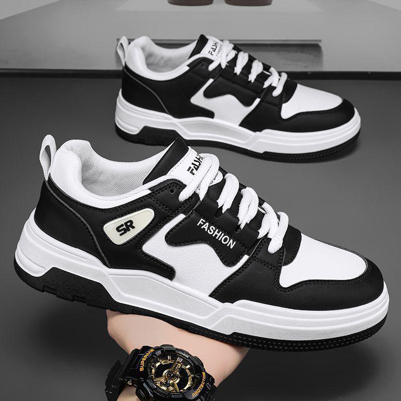 2024 Men's Waterproof Low-Top Spring Sneakers - Versatile, Breathable, Casual Sports Shoes