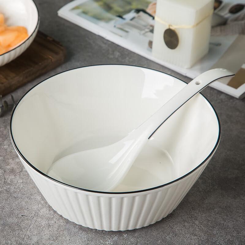 Jun XVII MY Simple Black Line Ceramic Dinnerware Set