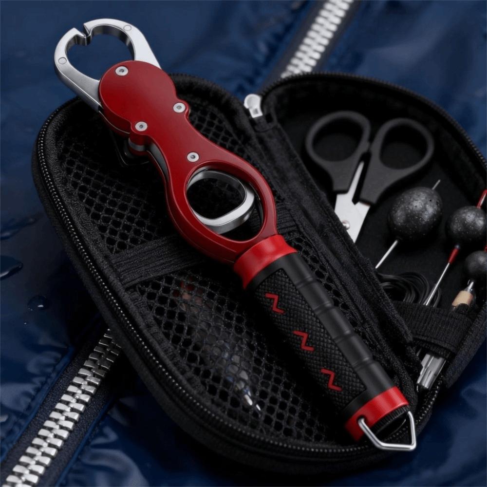 Heavy Duty Fish Lip Gripper Aluminum Zinc Zinc Alloy Fish Holder Fishing Pliers  Professional Fish Holder