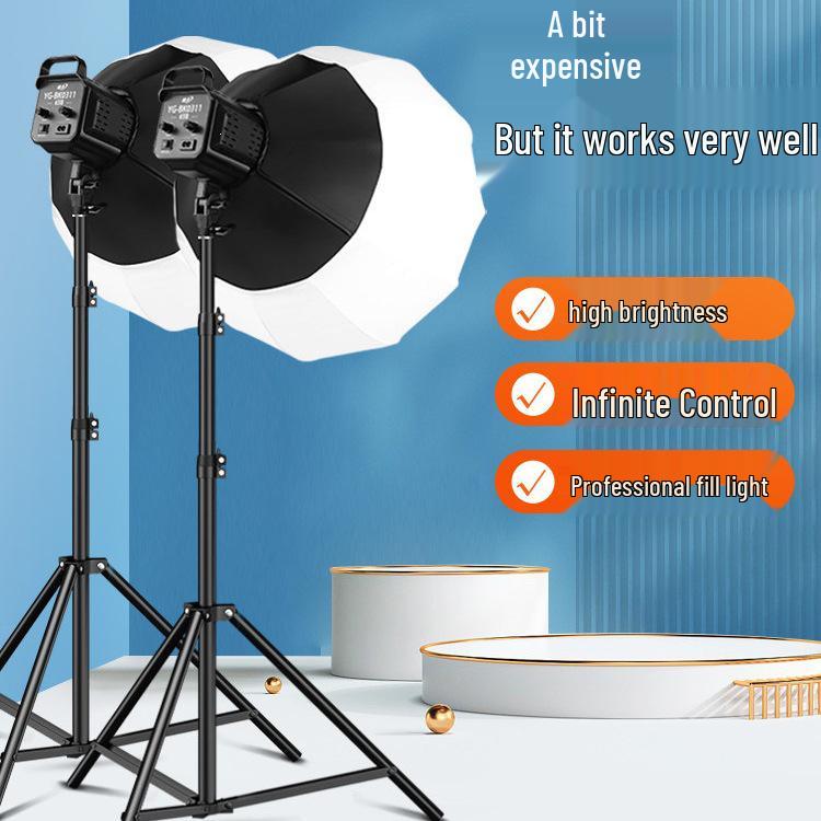 Professional LED Fill Light for Streamers and Indoor Photography