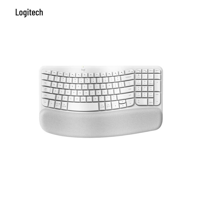 Logitech Wave Keys Ergonomic Wireless Keyboard