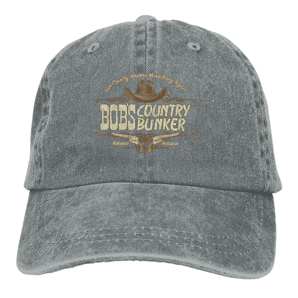 Bobs Country Bunker Baseball Cap Unisex Hats Women Visor Protection Snapback The Blues Brothers Caps One Size