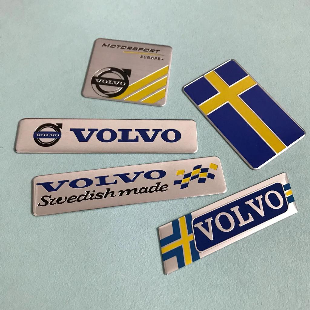 Adesivi per Carrozzeria del Bagagliaio Auto Badge Metallico Specifico Decalcomania Per Volvo Rdesign Polestar AWD V50 S60 XC60 S40 XC40 XC90 V60 S80 S90 V90 V70