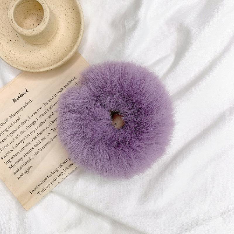 Korean version autumn and winter plush large intestine hair loop new imitation rabbit hair headband