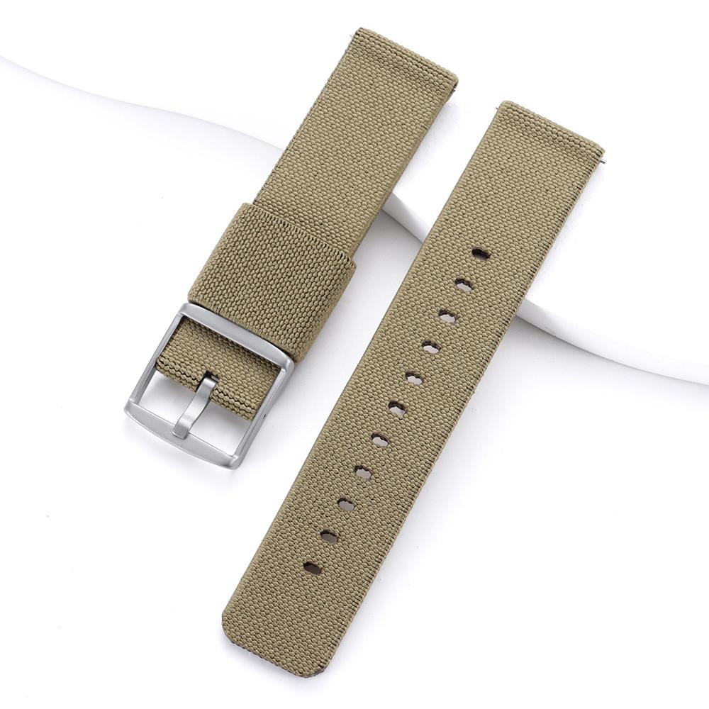 Quick Release Nylon Watch Strap 20mm Watchband for Omage Watch Canvas Sports Band for Men Women Wristband Woven Fabric Bracelet