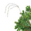 Christmas Tree Picks Stem Branches Glitter Garland Christmas Greenery For Crafts For Indoor Holiday Winter Fall Mantle Outdoor