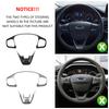 Pre ford Focus 2019 2020 MK4 Fiesta MK8 2017 2018 2019 ABS Interiér Kryty Volantu Ozdoby Nálepky Príslušenstvo pre Styling Auta